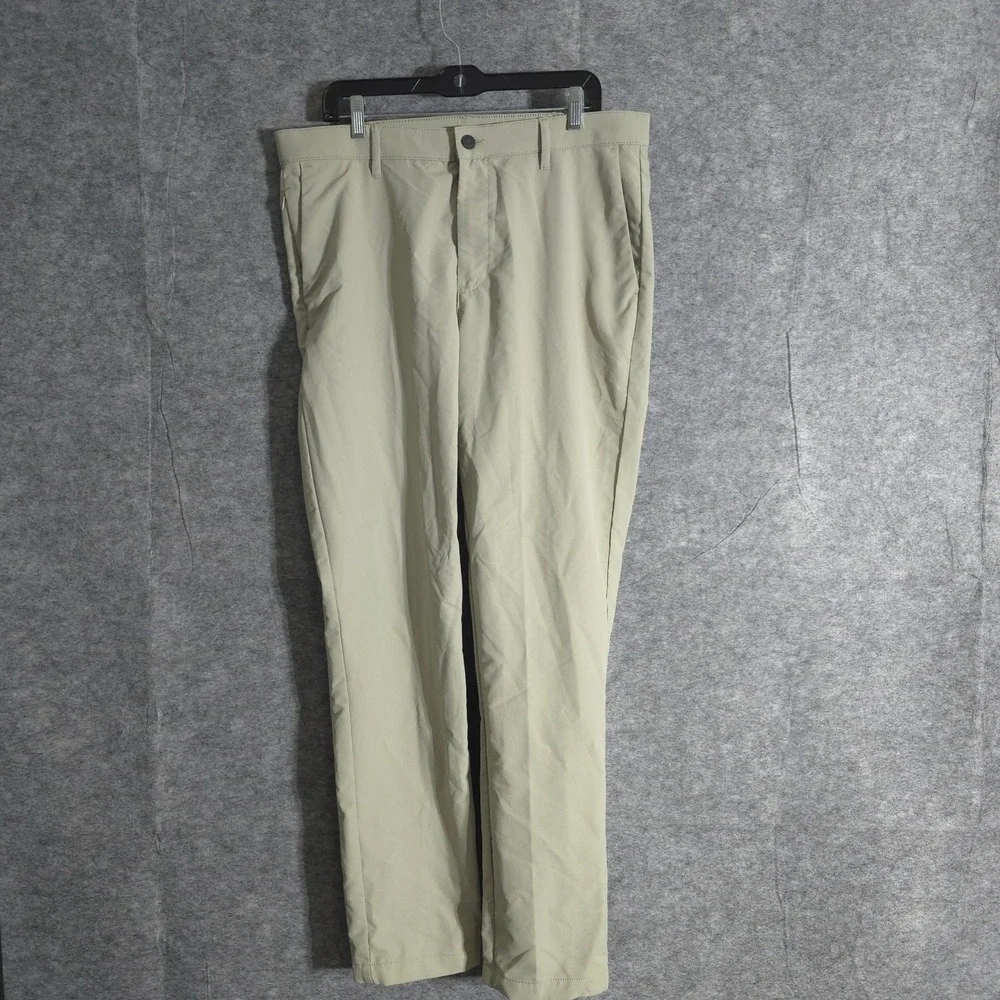 Banana Republic Performance‎ Golf Pants Men's 36x34 Beige Polyester Lightweight